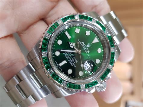 emerald gold rolex|rolex submariner emerald.